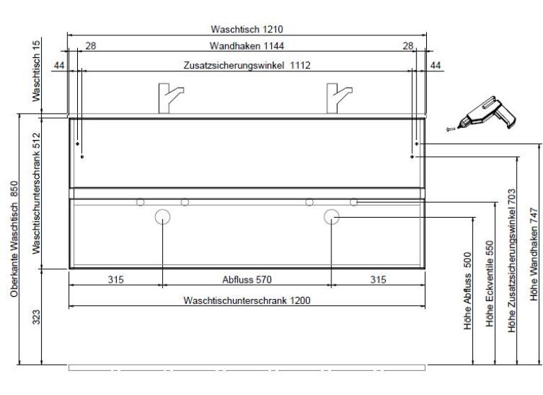 IS Line Basic Set 120 weiss – Bild 2