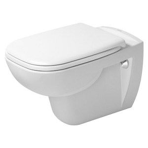 Duravit D-Code Wand-WC tief weiß