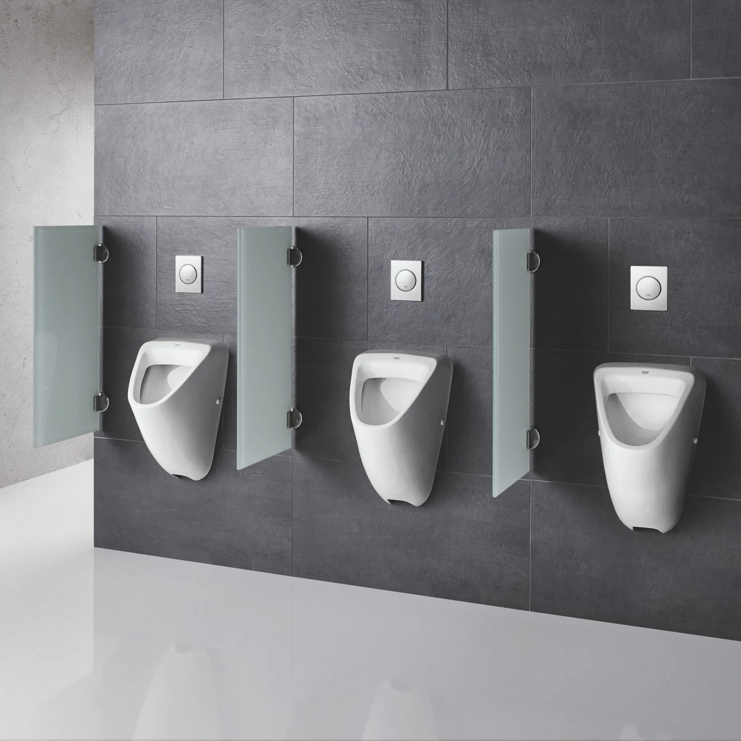 Grohe Bau Keramik Urinal mit verdecktem Zulauf – Bild 2