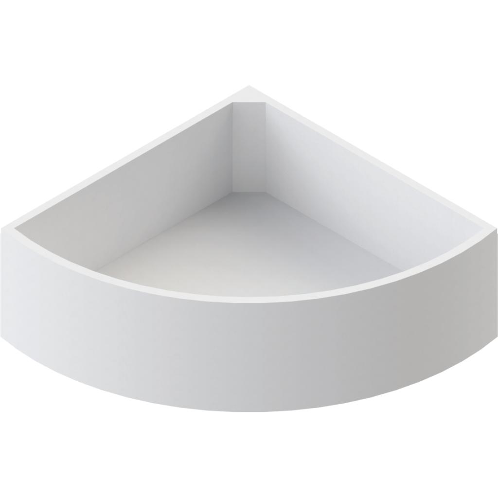 IS Line Träger zu Acryl Eckform 140 cm