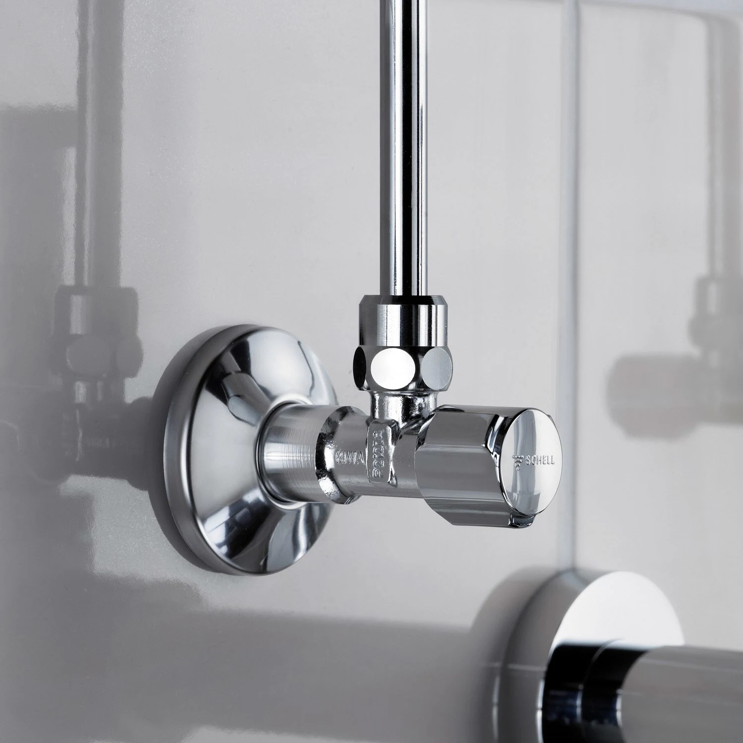 Schell Eckventil Chrom DN15