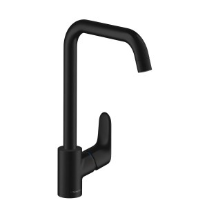 Hansgrohe Focus Einhebel-Küchenmischer 260 schwarz