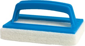 Reinigungsschwamm mit Handgriff