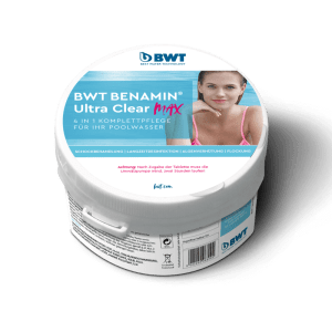 BWT Benamin Ultra Clear MAX Pflegemittel für Schwimmbad 600 Gramm