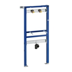 Geberit Duofix Waschtischelement für Obertisch-Wandarmatur und Standarmatur, BH 130cm