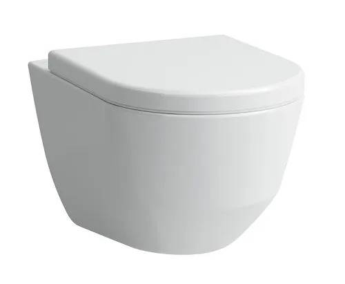Laufen Pro Wand-WC Set, Flachspüler inkl. WC-Sitz mit Deckel