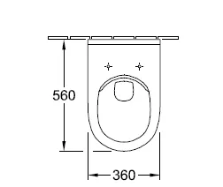 Villeroy&Boch O.novo WC-Combi-Pack Direct Flush Ceramic Plus weiß – Bild 3