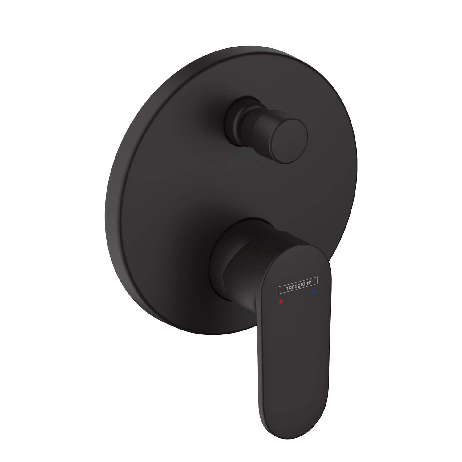 Hansgrohe Vernus Blend Einhebelmischer, für Dusche/Wanne schwarz matt, 2 Verbraucher