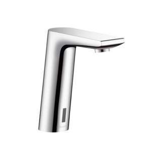 Hansgrohe Metris S Waschtischarmatur mit EcoSmart, batteriebetrieben, chrom, voreinstellbar