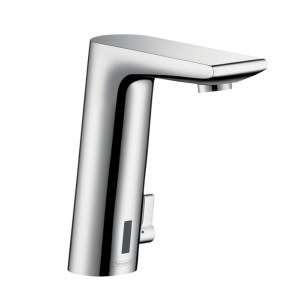Hansgrohe Metris S Waschtischarmatur mit EcoSmart, batteriebetrieben, chrom
