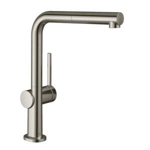 Hansgrohe Talis M54 Küchenarmatur, ausziehbar, schwenkbar edelstahl-optik