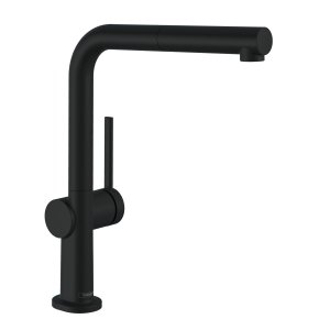 Hansgrohe Talis M54 Küchenarmatur, ausziehbar, schwenkbar schwarz matt